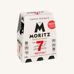 Moritz 7 beer (special premium lager, 100% malt) - 6 pack 25 cl