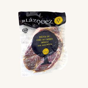 Blázquez Boneless Ibérico 50% de cebo de campo shoulder ham (Paleta) Green label – from Guijuelo, Salamanca approx. 2.8 kg