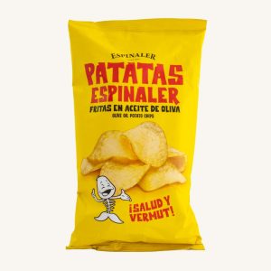 Espinaler Olive oil potato chips, from Barcelona, bag 150 gr