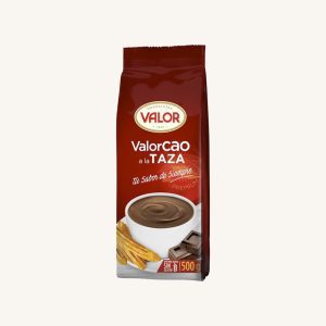 Valor Valorcao, hot chocolate a la taza in powder, medium bag 500g