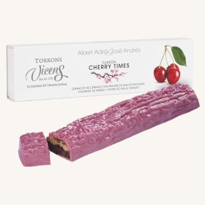 Torrons Vicens Cherry Times nougat, by Albert Adrià & José Andrés, bar 300g
