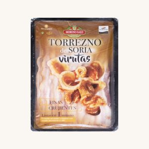 Moreno Saez Virutas de Torrezno de Soria (marinated pork belly pre-cooked shavings), small tray 180 g